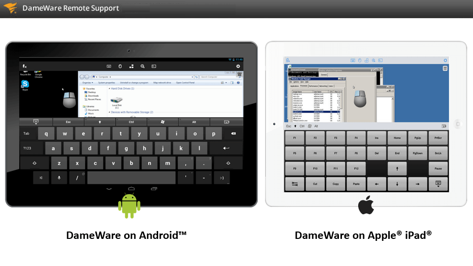 DameWare Mini Remote Control 12.3.0.12 for iphone instal