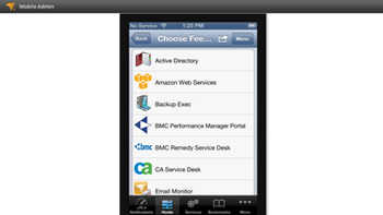 Mobile email server management