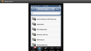 Mobile network administration