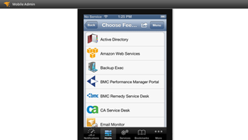 Mobile service desk management